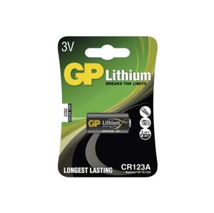 Lítium elem CR123A GP LITHIUM 3V/1400 mAh