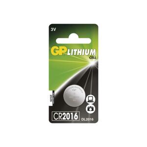 Lítium gombelem CR2016 GP LITHIUM 3V/90 mAh