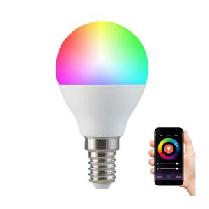 RGB LED Dimmelhető izzó G45 E14/5,5W/230V 2700