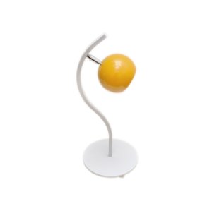 Asztali lámpa MORRIS 1xE27/60W/230V narancssárga