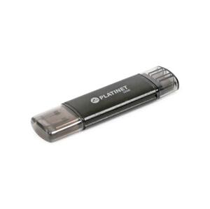 Dual Flash Meghajtó USB + MicroUSB 32GB fekete