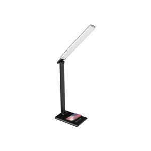 LED Dimmelhető érintős lámpa vezeték nélküli töltővel MEGGIE LED/8W/230V + USB