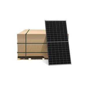 Fotovoltaikus napelem JA SOLAR 380Wp fekete keret IP68 Half Cut
