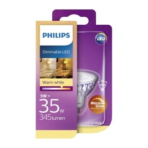 Philips LED Dimmelhető izzó Philips Warm Glow GU5,3/5W/12V 2200