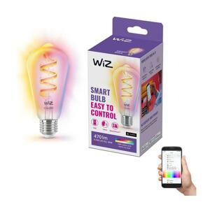 WiZ LED RGBW Dimmelhető izzó ST64 E27/6,3W/230V 2200