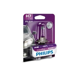 Philips Autó izzó Philips VISIONPLUS 12972VPB1 H7 PX26d/55W/12V