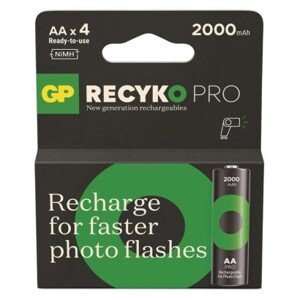 GP ReCyko Pro Photo Flash NiMH Akkumulátor HR6 (AA) 4db